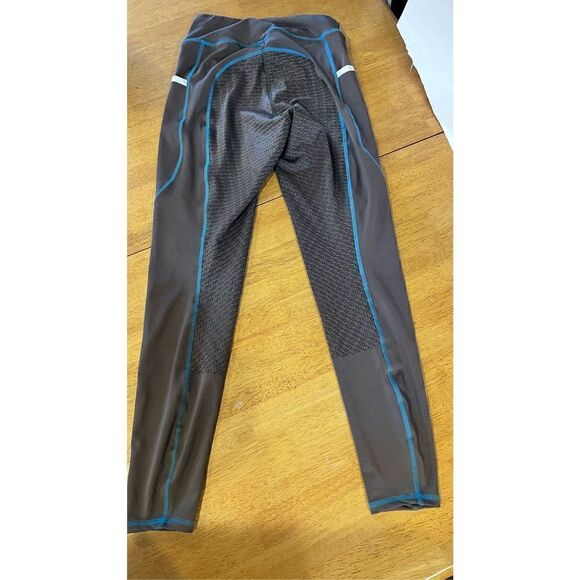 DOVER SADDLERY SILICONE FULL SEAT TIGHTS PANTS LEGGINGS GRAY WOMENS SZ S - Picture 7 of 9